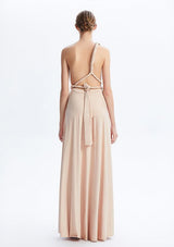 Champagne Maxi Convertible Infinity Dress