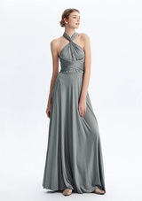 Grey Maxi Convertible Infinity Dress