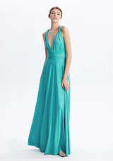 Turquoise Maxi Convertible Infinity Dress