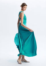 Teal Maxi Convertible Infinity Dress
