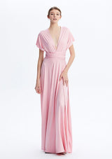 Blush Pink Maxi Convertible Infinity Dress - INFIWING
