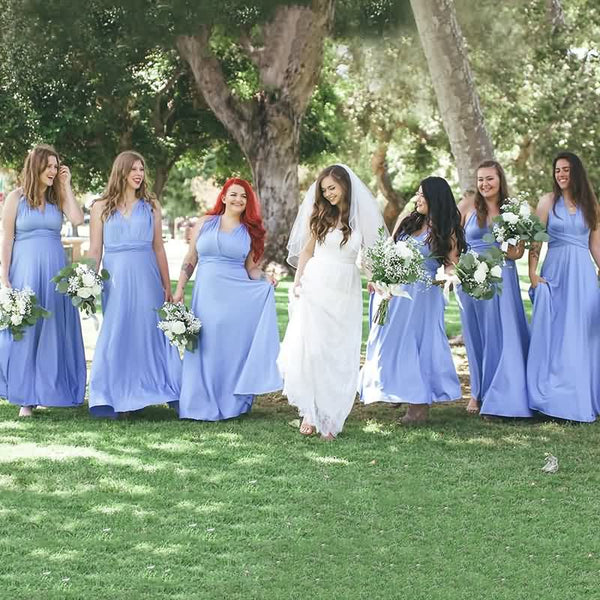 INFIWING Dusty Blue Infinity Dress