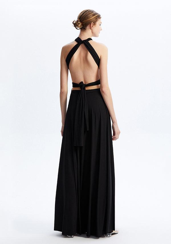 Black Maxi Convertible Infinity Dress