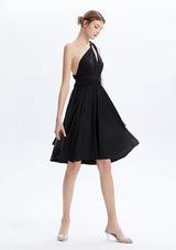 Black Midi Convertible Infinity Dress