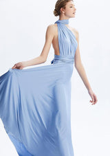 Dusty Blue Maxi Convertible Infinity Dress
