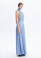 Dusty Blue Maxi Convertible Infinity Dress