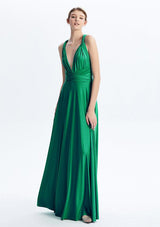 Emerald Green Maxi Convertible Infinity Dress