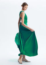 Emerald Green Maxi Convertible Infinity Dress