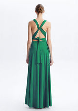 Emerald Green Maxi Convertible Infinity Dress