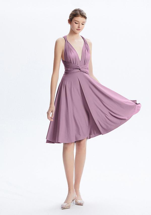 Mauve Midi Convertible Infinity Dress