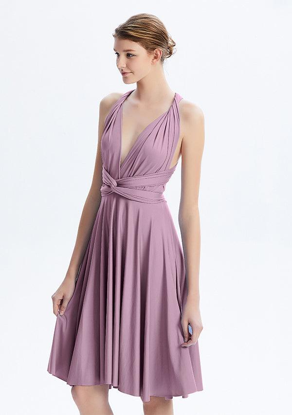 Mauve Midi Convertible Infinity Dress