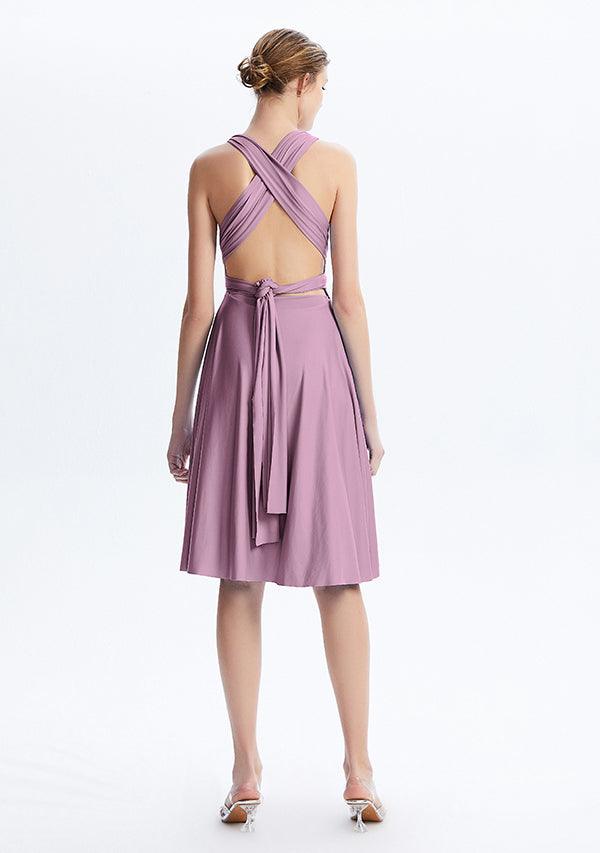 Mauve Midi Convertible Infinity Dress