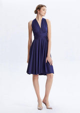 Midnight Blue Midi Convertible Infinity Dress
