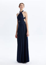 Navy Blue Maxi Convertible Infinity Dress