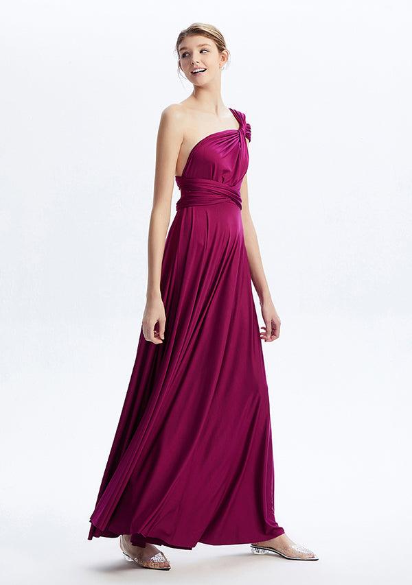 Plum Maxi Convertible Infinity Dress