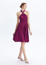 Plum Midi Convertible Infinity Dress