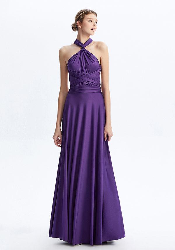 Purple Maxi Convertible Infinity Dress