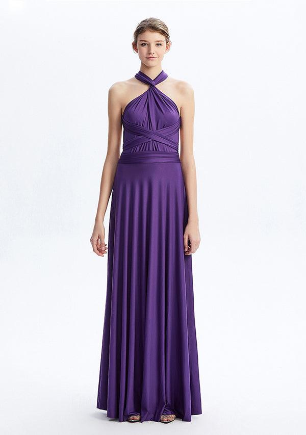 Purple Maxi Convertible Infinity Dress