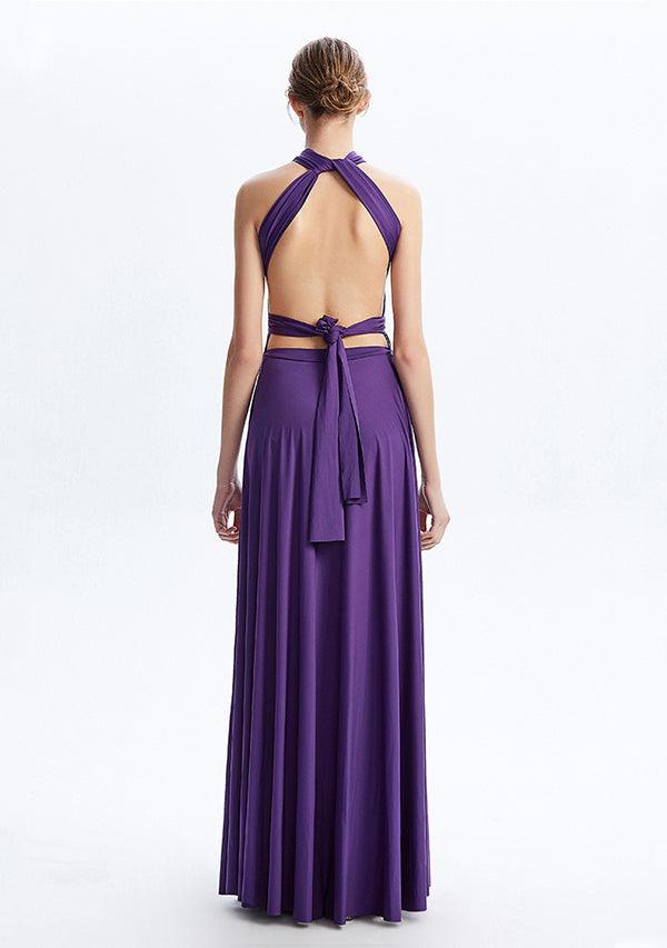 Purple Maxi Convertible Infinity Dress