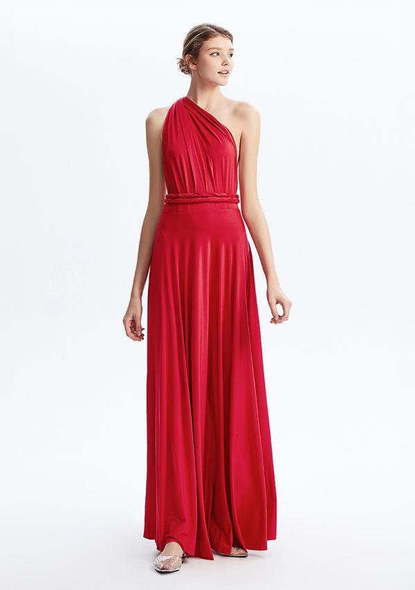 Red Maxi Convertible Infinity Dress