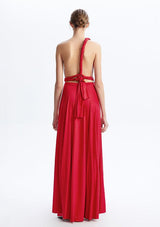Red Maxi Convertible Infinity Dress