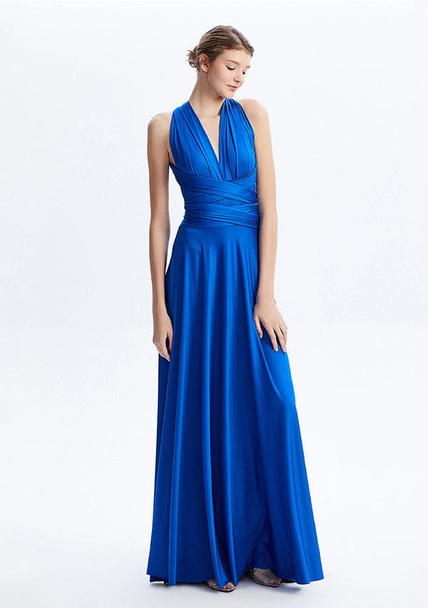 Royal Blue Maxi Convertible Infinity Dress