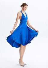 Royal Blue Midi Convertible Infinity Dress