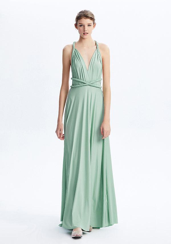 Sage Green Maxi Convertible Infinity Dress