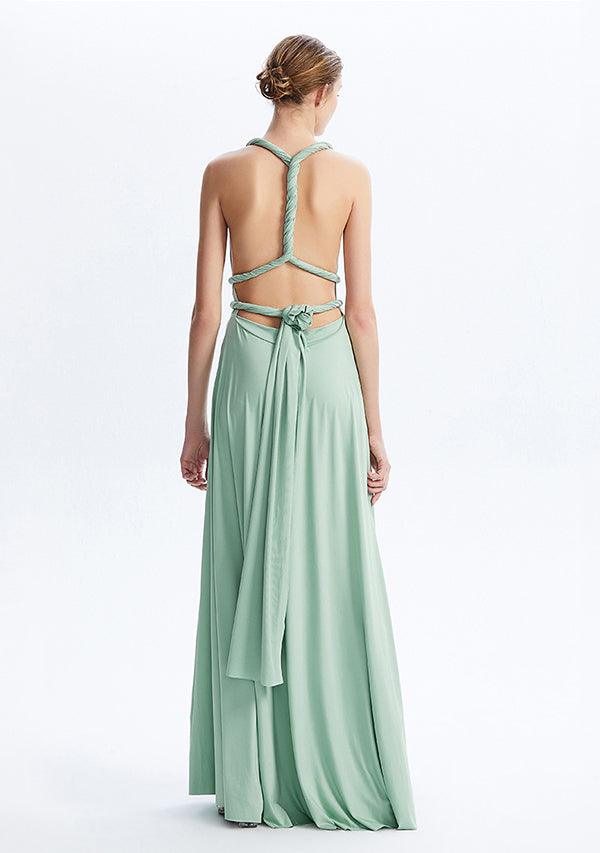 Sage Green Maxi Convertible Infinity Dress