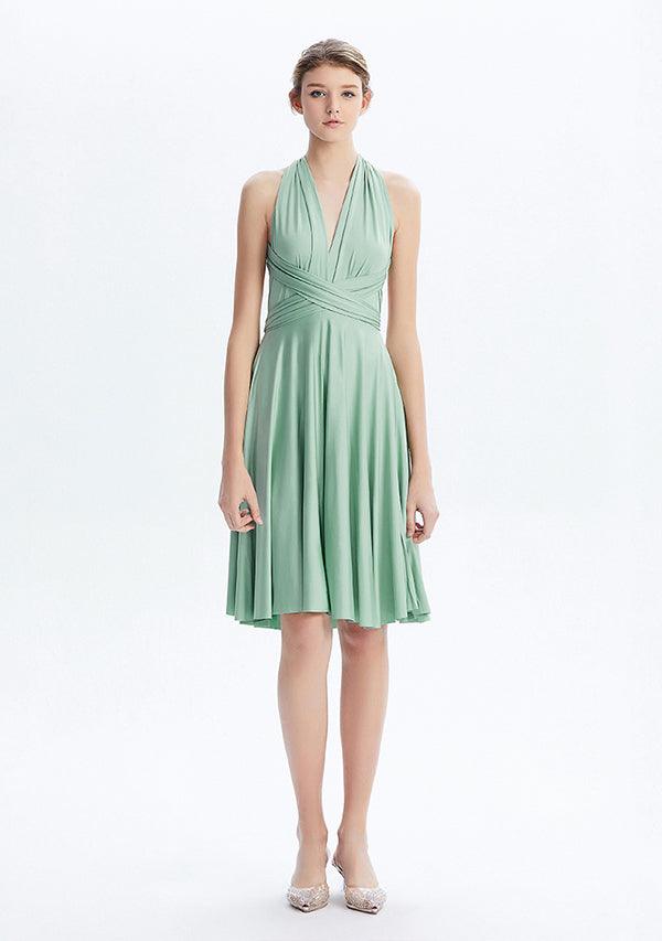Sage Green Midi Convertible Infinity Dress