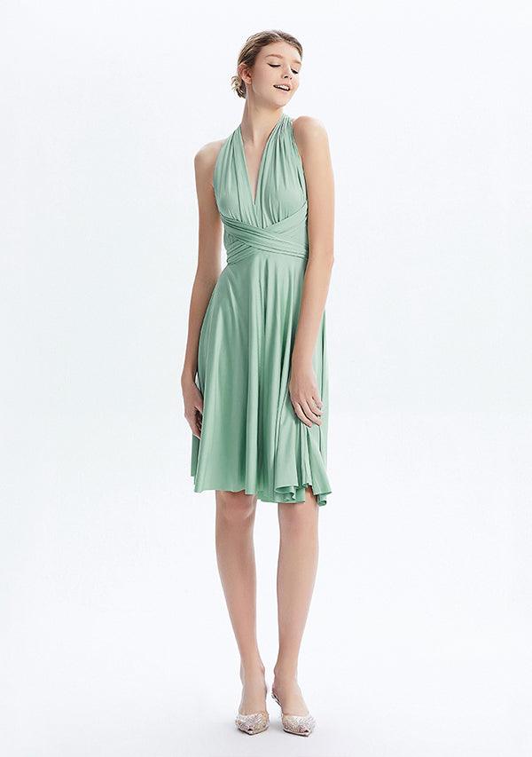 Sage Green Midi Convertible Infinity Dress