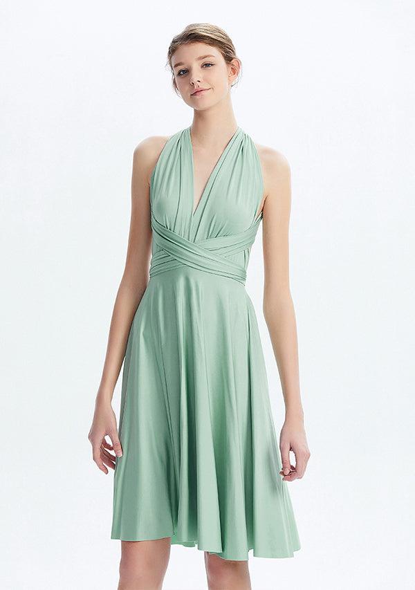Sage Green Midi Convertible Infinity Dress