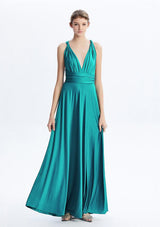 Teal Maxi Convertible Infinity Dress