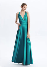 Teal Maxi Convertible Infinity Dress
