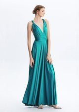 Teal Maxi Convertible Infinity Dress