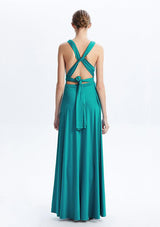 Teal Maxi Convertible Infinity Dress