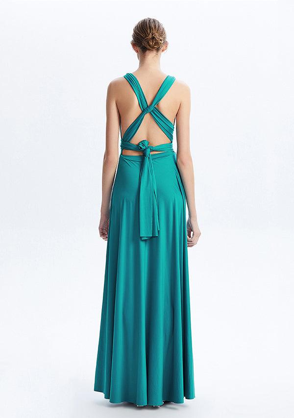 Teal Maxi Convertible Infinity Dress
