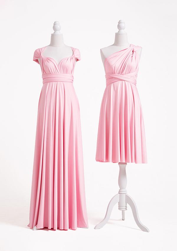 Blush Pink Multiway Infinity Dress